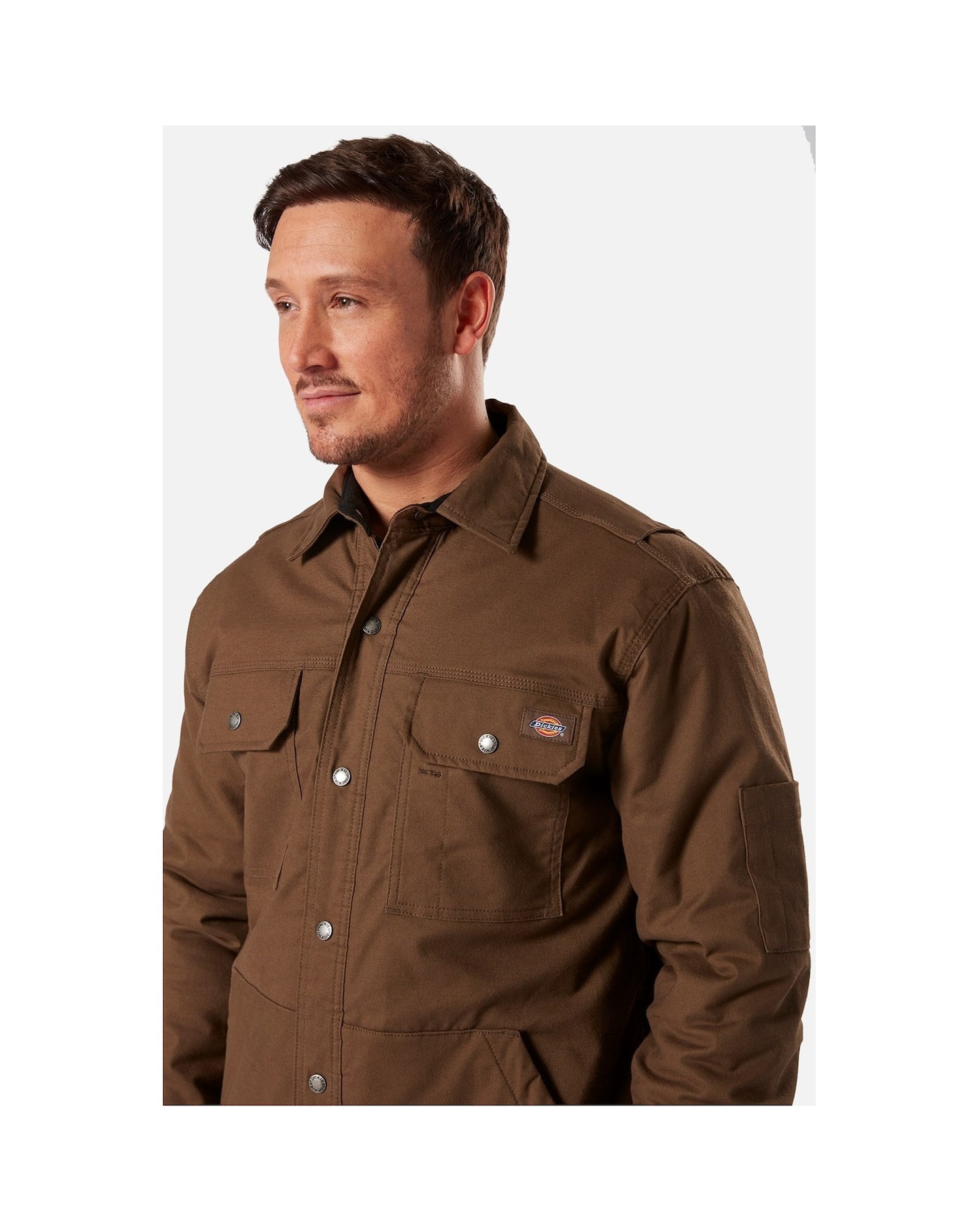 Men's shirt with top jacket