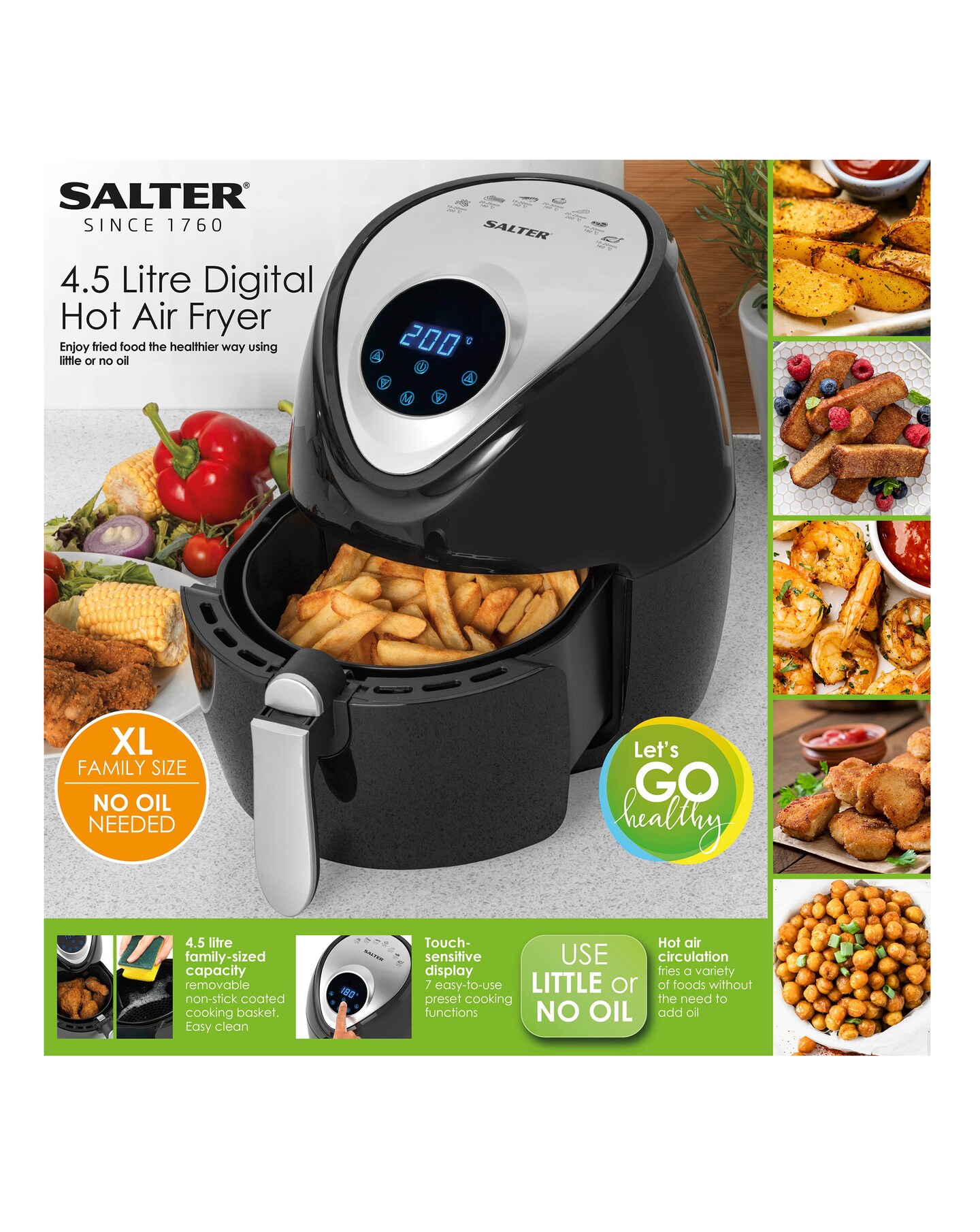 Mondial air fryer clearance digital