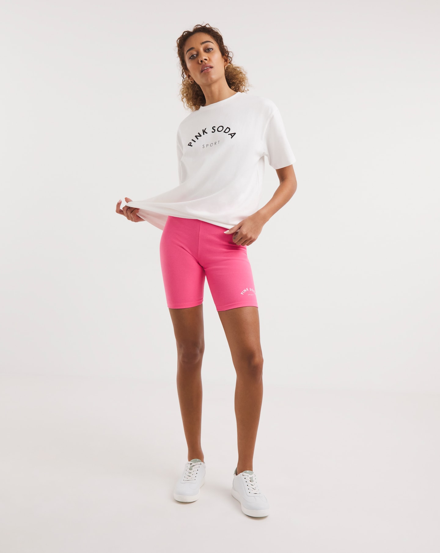 Pink deals soda shorts