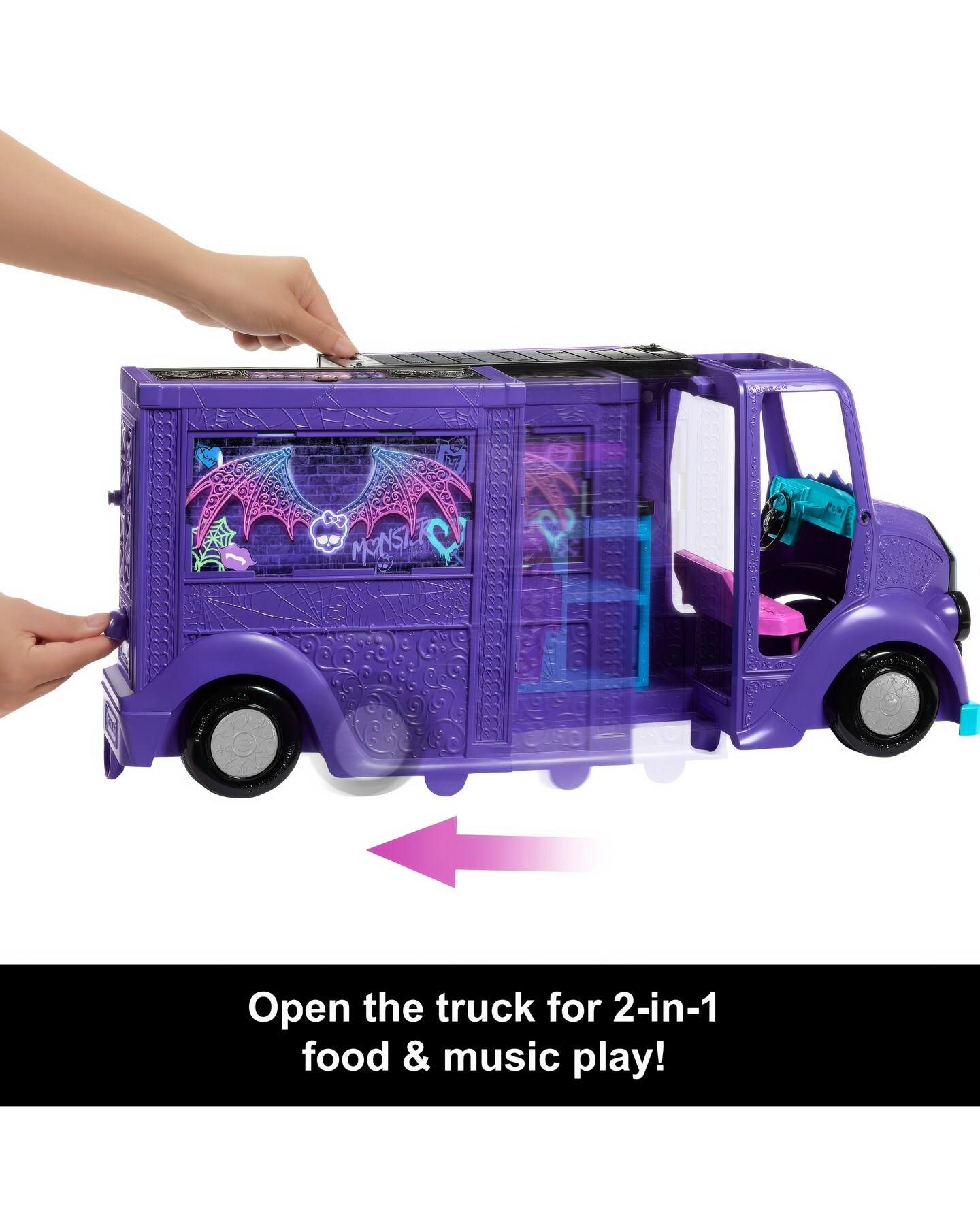 Monster High Fangtastic Food Truck Oxendales