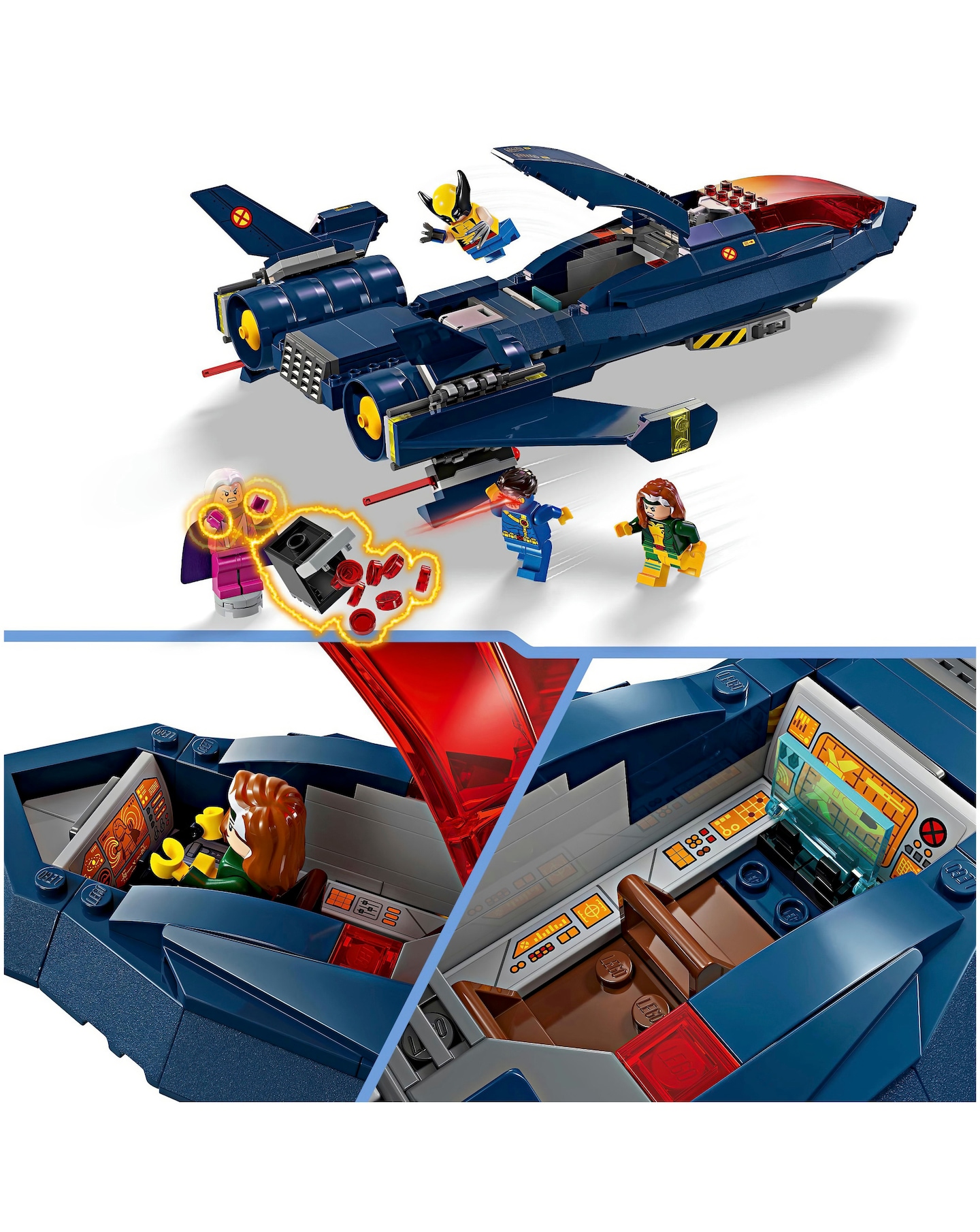 LEGO Marvel X Men X Jet Buildable Toy Oxendales